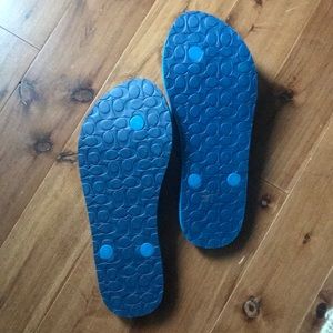 Coach Shoes - NWOT Coach flip flops Coach Shoes - NWOT Coach flip flops